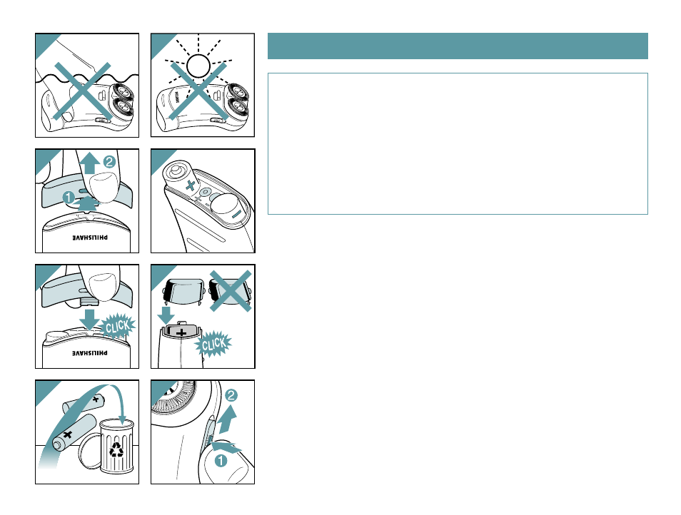 Português | Philips Afeitadora eléctrica User Manual | Page 21 / 28