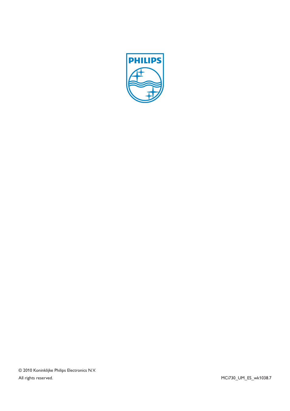 Philips Streamium Sistema Hi-Fi con componentes Wi-Fi User Manual | Page 78 / 78