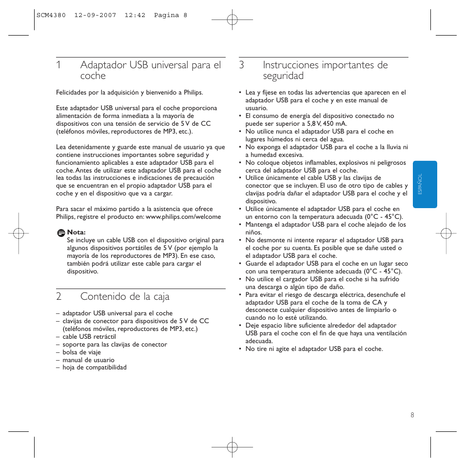 Philips Power2Charge User Manual | Page 8 / 49