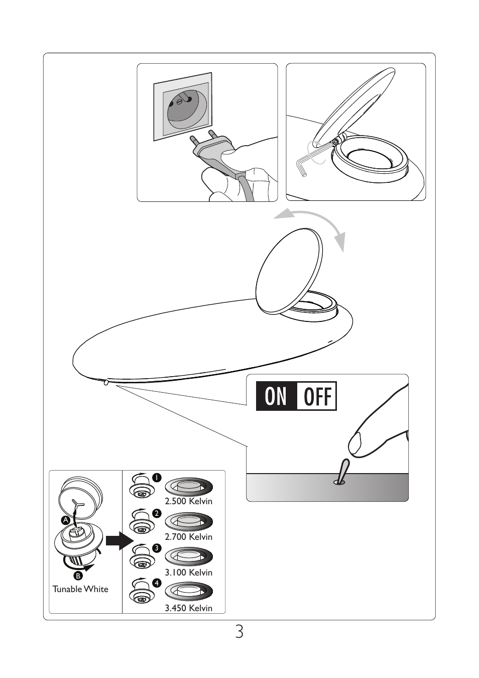 Philips InStyle Lámpara de mesa User Manual | Page 3 / 21