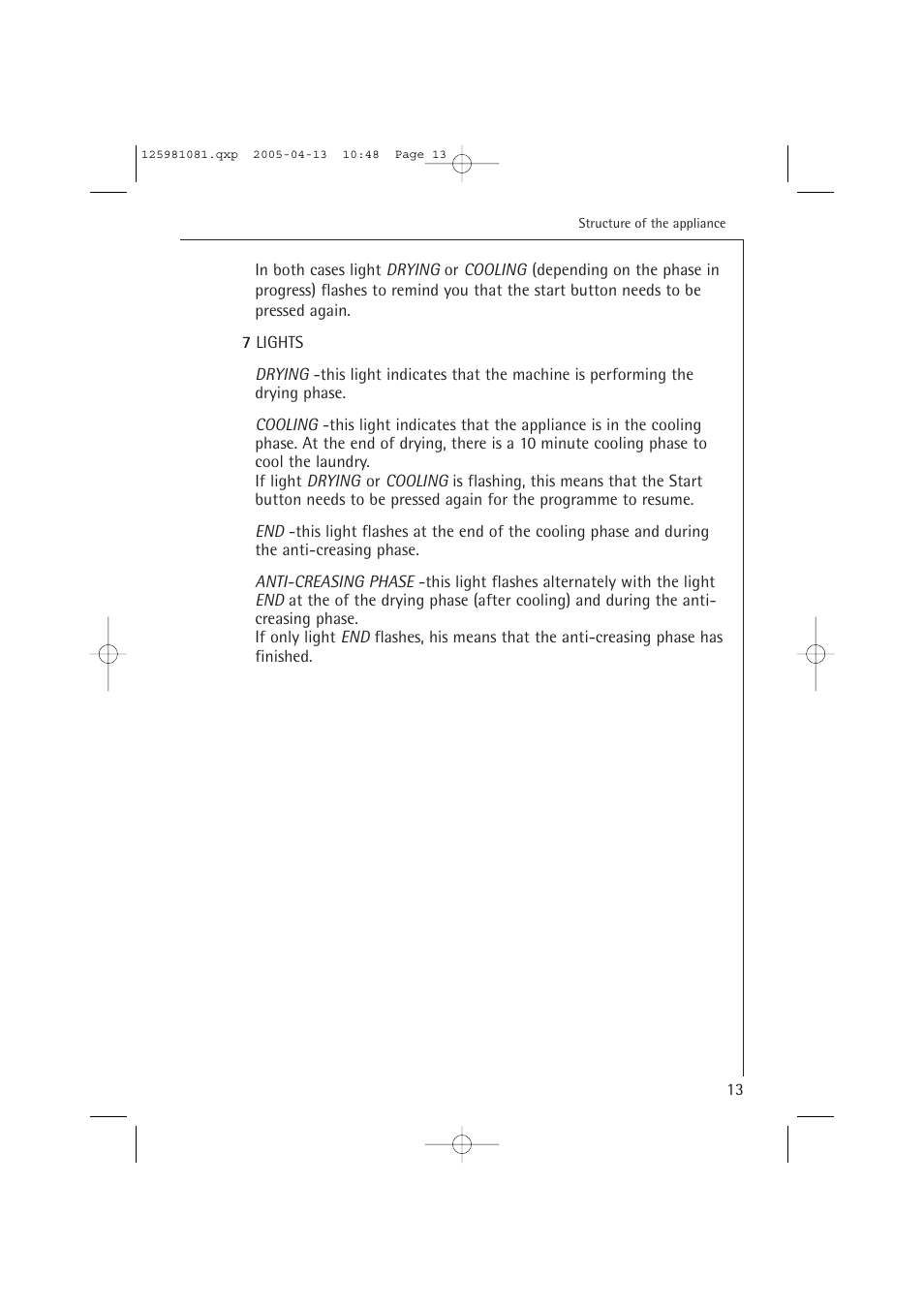 AEG LAVATHERM T37400 User Manual | Page 13 / 28