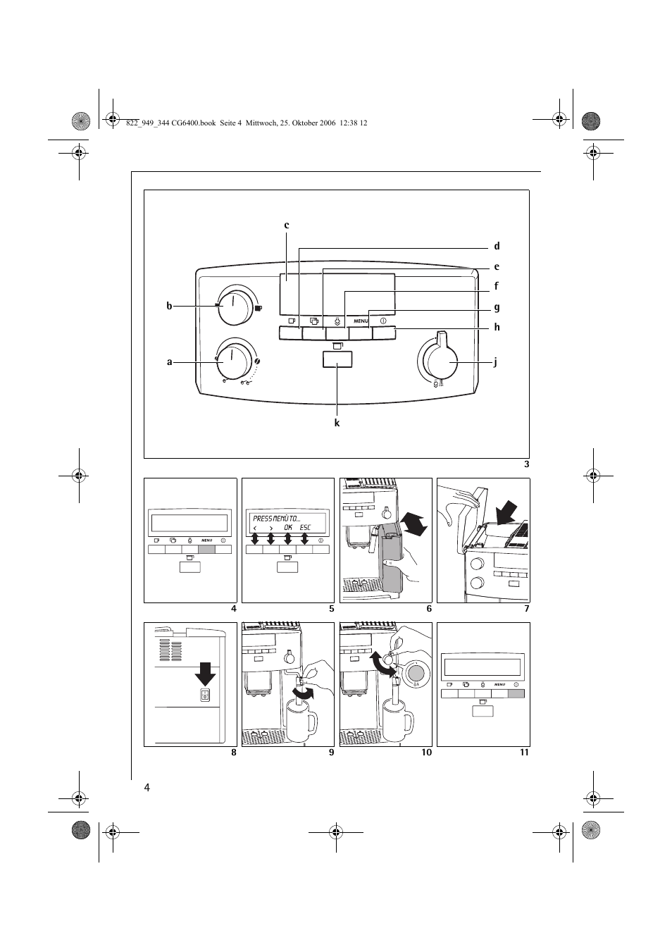 AEG CG 6400 User Manual | Page 4 / 33