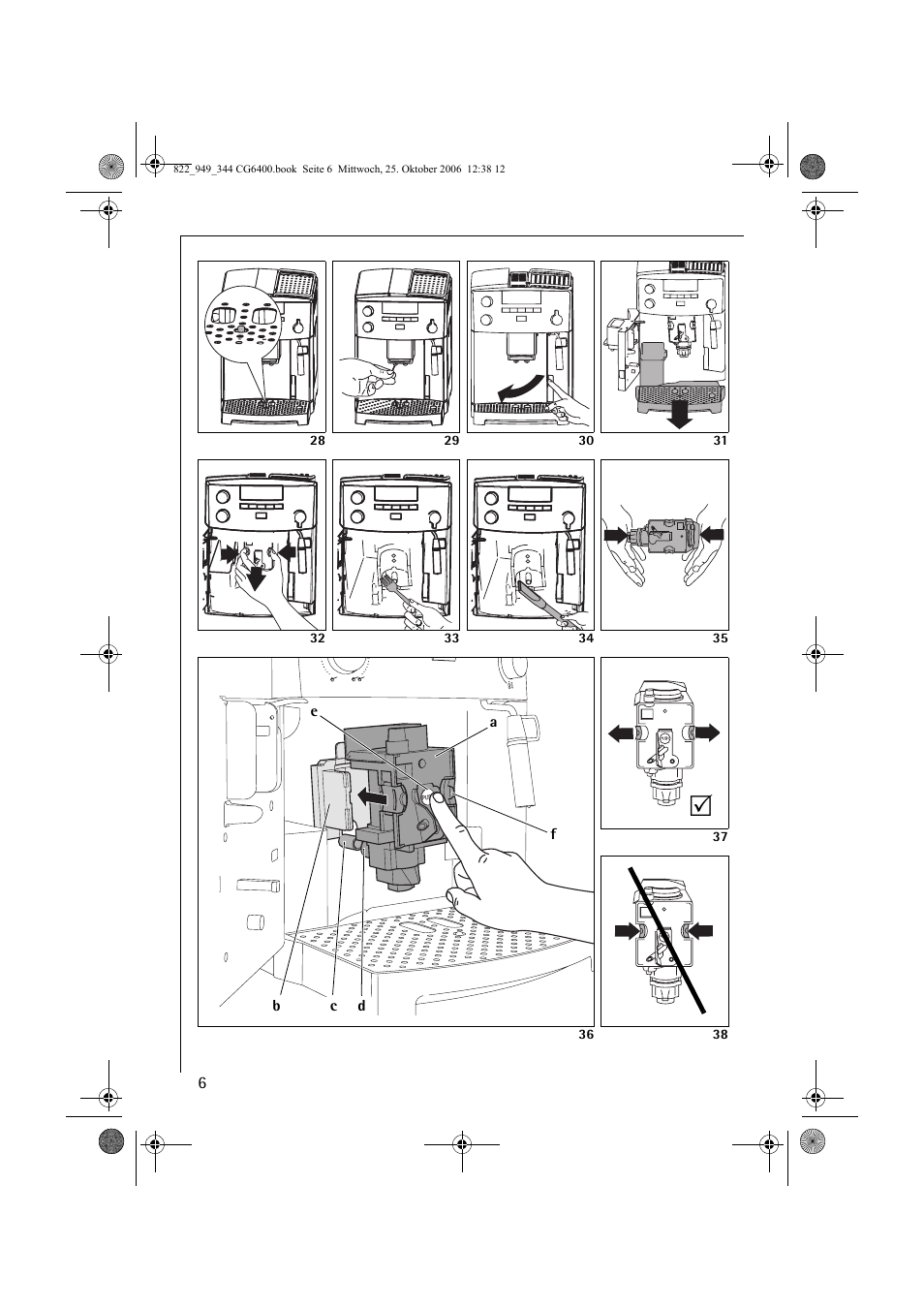 AEG CG 6400 User Manual | Page 6 / 33