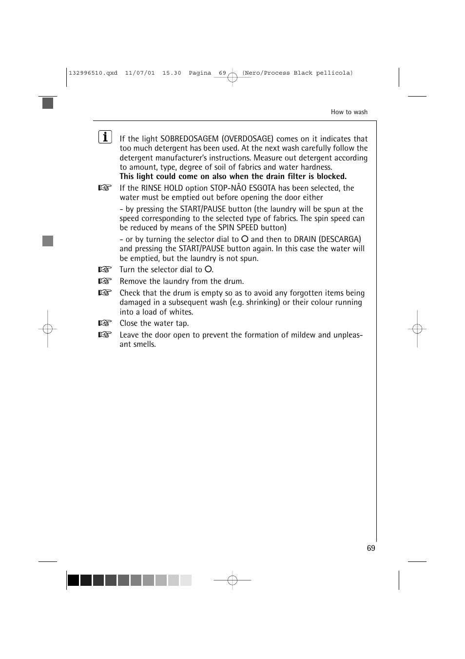 AEG LAVAMAT TRIATHLON 60820 User Manual | Page 25 / 43