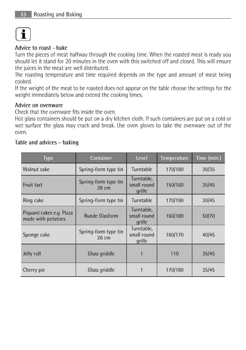 AEG MCC 3881 E-M  EN User Manual | Page 34 / 46