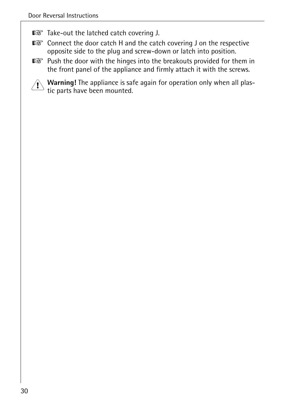 AEG LAVATHERM T 520 User Manual | Page 30 / 36
