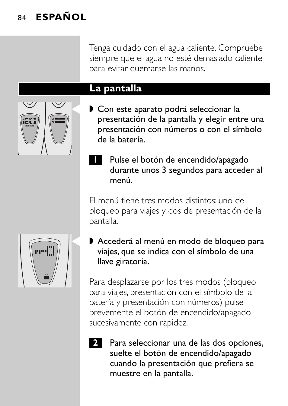 Philips Afeitadora eléctrica User Manual | Page 82 / 160