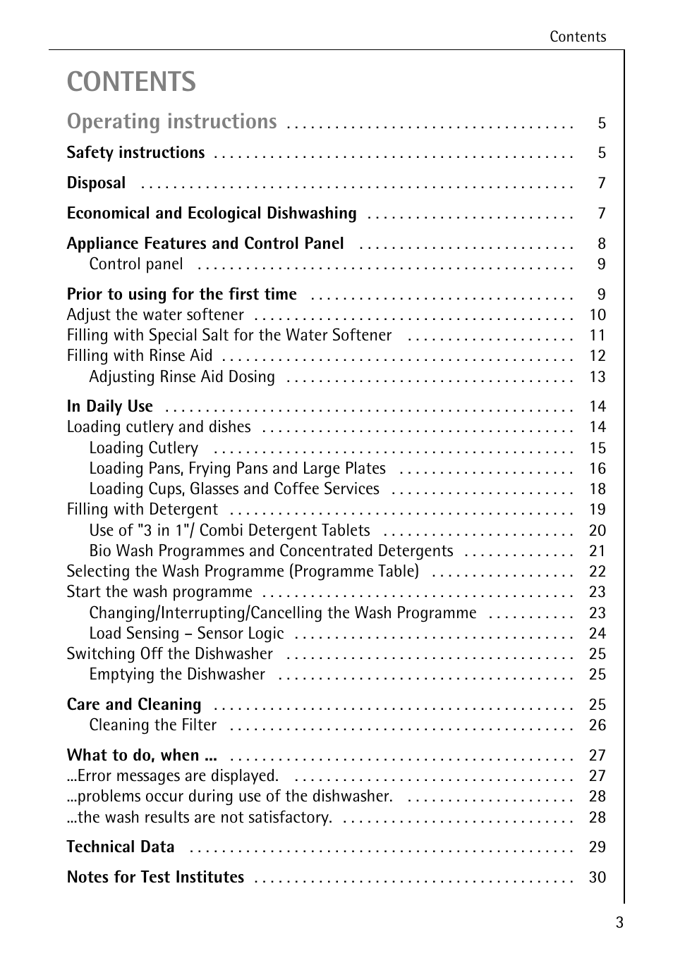 AEG KO_FAVORIT 4270 I User Manual | Page 3 / 44