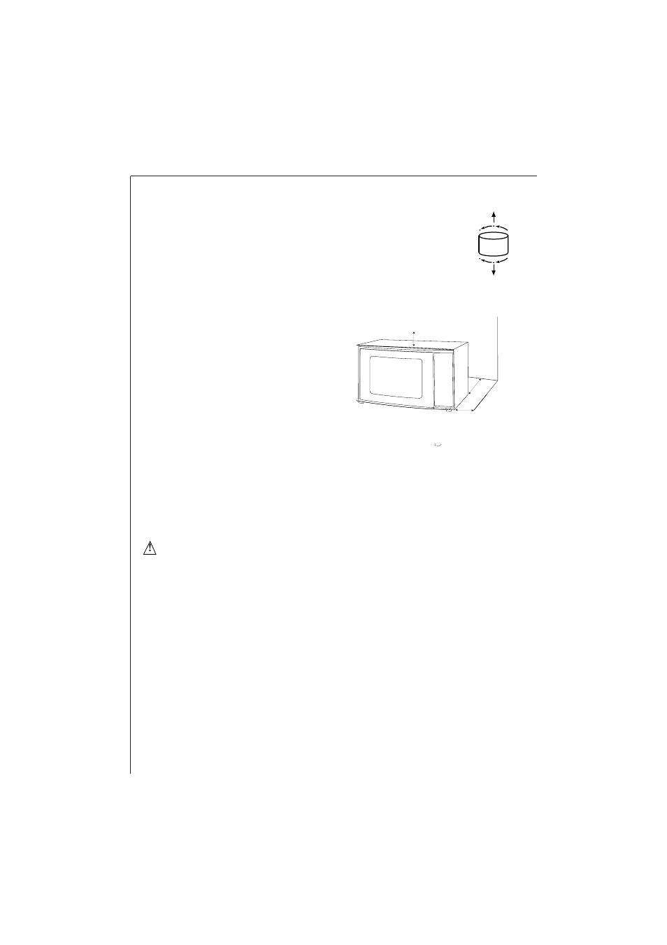 Installing and connecting, Built-in model, Table top model | Attention | AEG MICROMAT 153 E User Manual | Page 8 / 29