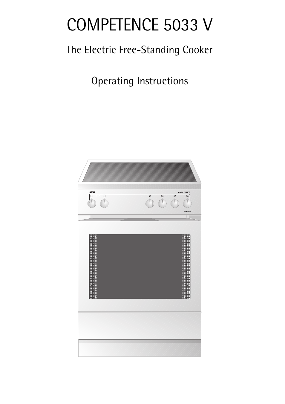 AEG COMPETENCE 5033 V User Manual | 52 pages