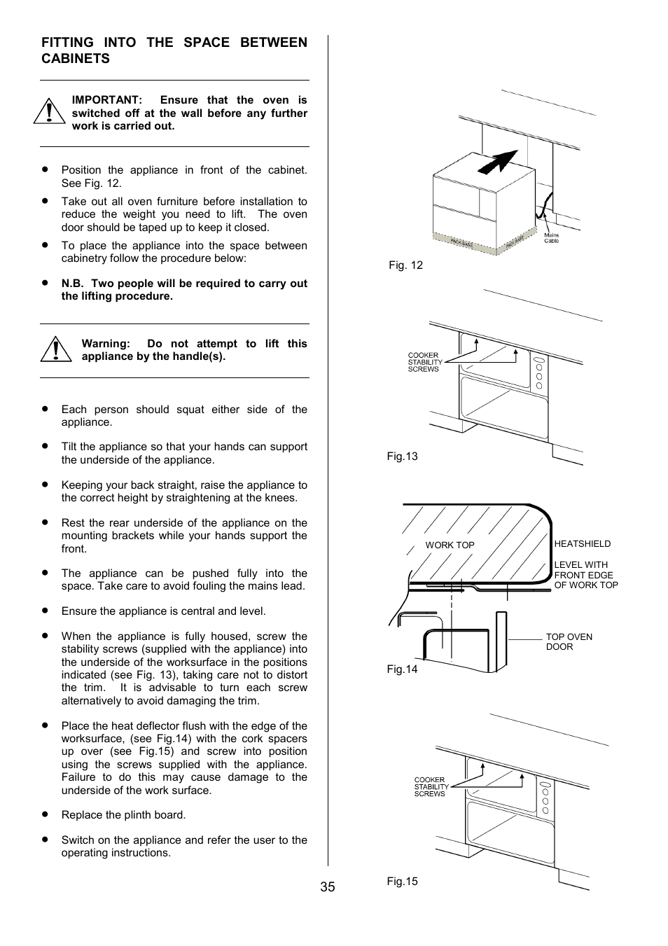 AEG COMPETENCE U3100-4 User Manual | Page 35 / 36