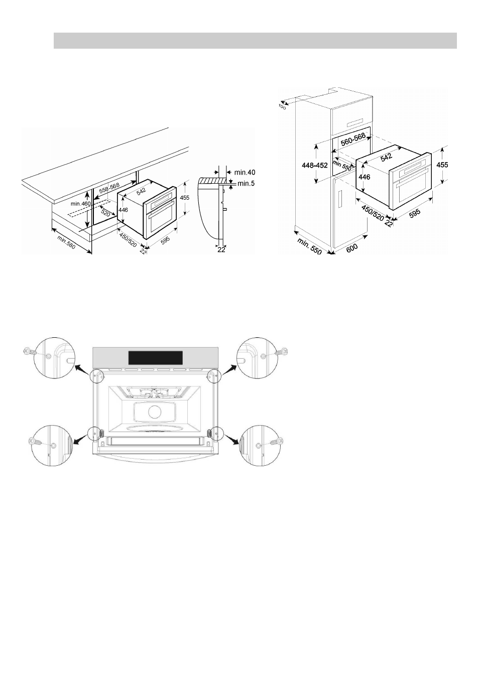Installation | AEG MCC3880E-M User Manual | Page 37 / 40
