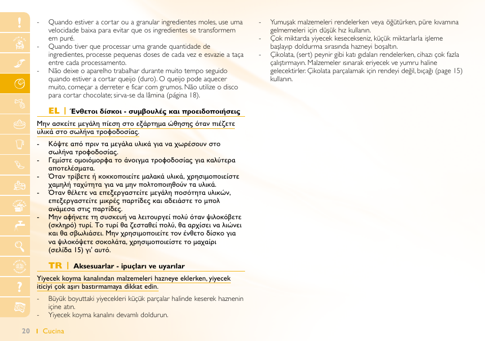Philips Robot de cocina User Manual | Page 20 / 64