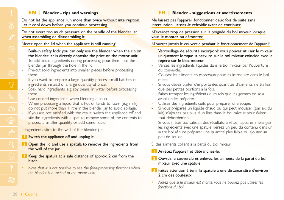 Philips Robot de cocina User Manual | Page 28 / 64