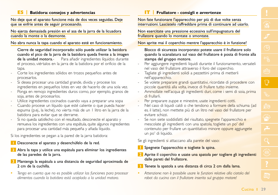 Philips Robot de cocina User Manual | Page 29 / 64