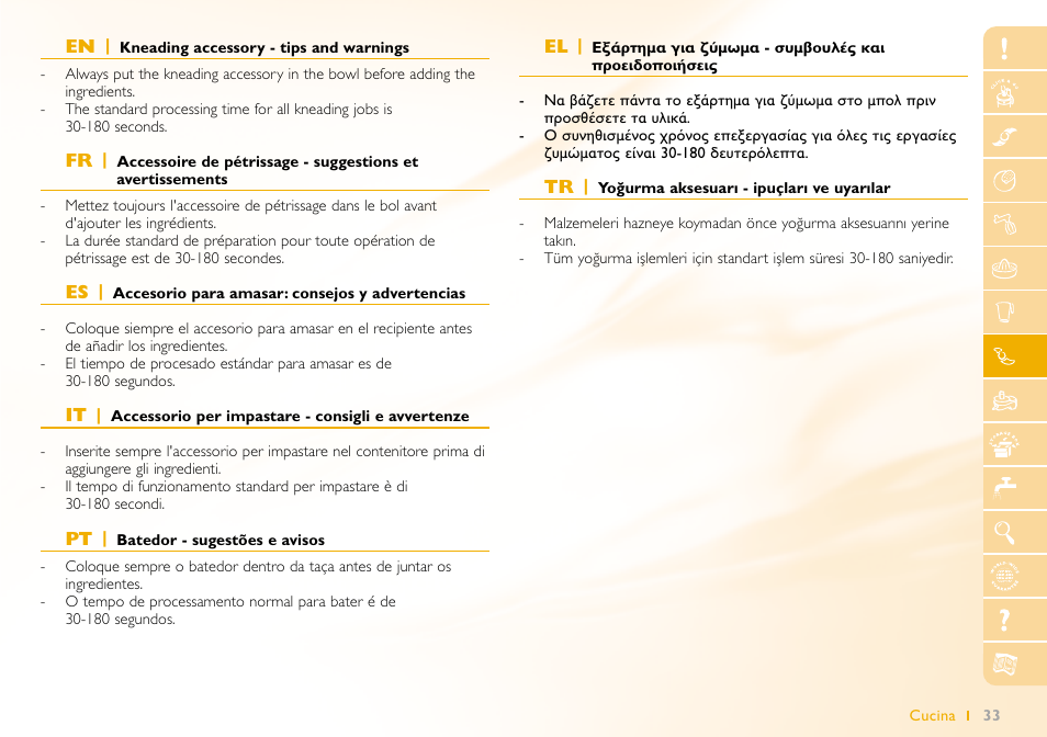 Philips Robot de cocina User Manual | Page 33 / 64