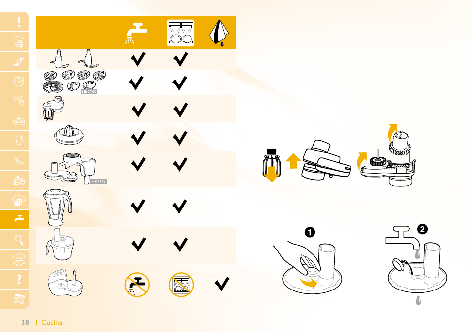 Philips Robot de cocina User Manual | Page 38 / 64