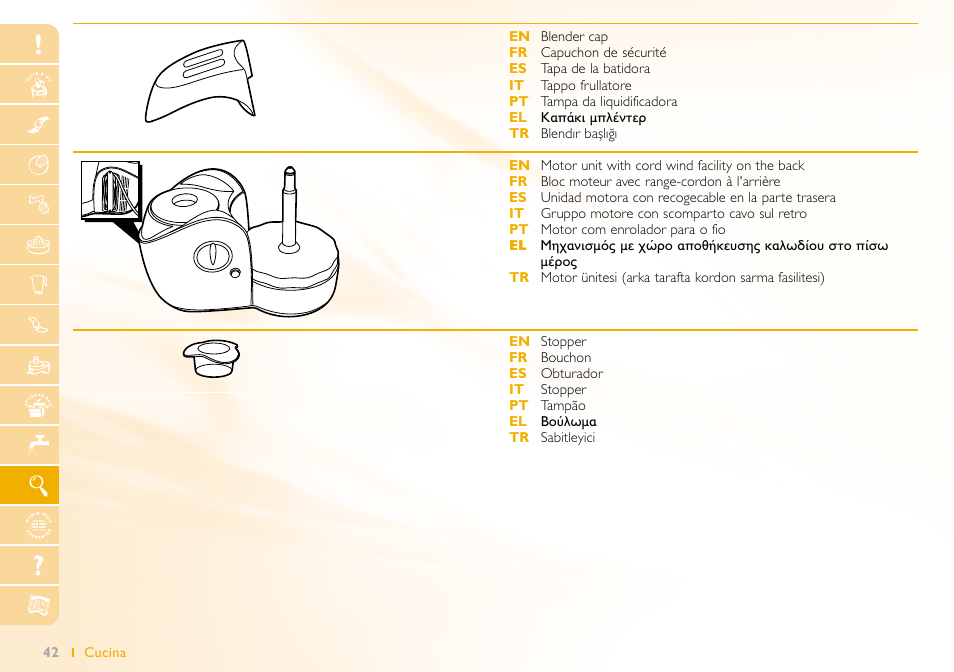 Philips Robot de cocina User Manual | Page 42 / 64