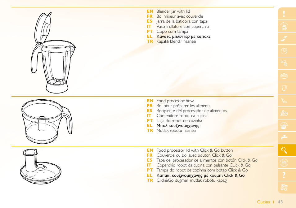 Philips Robot de cocina User Manual | Page 43 / 64