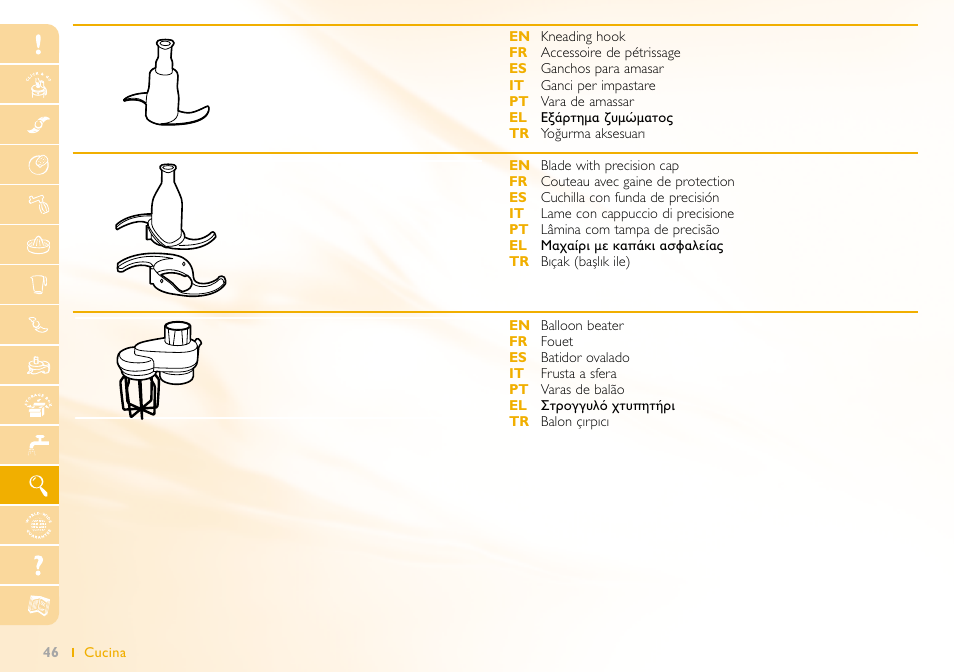 Philips Robot de cocina User Manual | Page 46 / 64