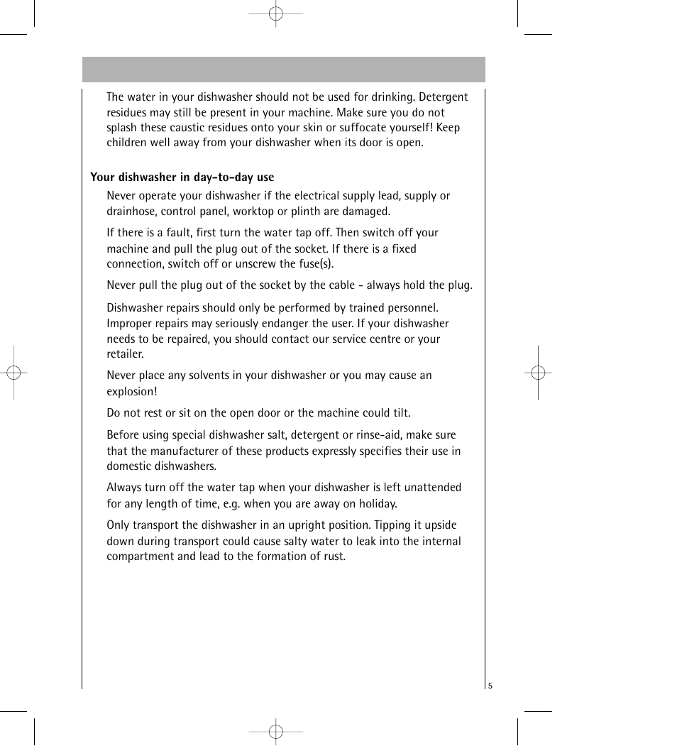 AEG KO_FAVORIT 64800 User Manual | Page 5 / 43