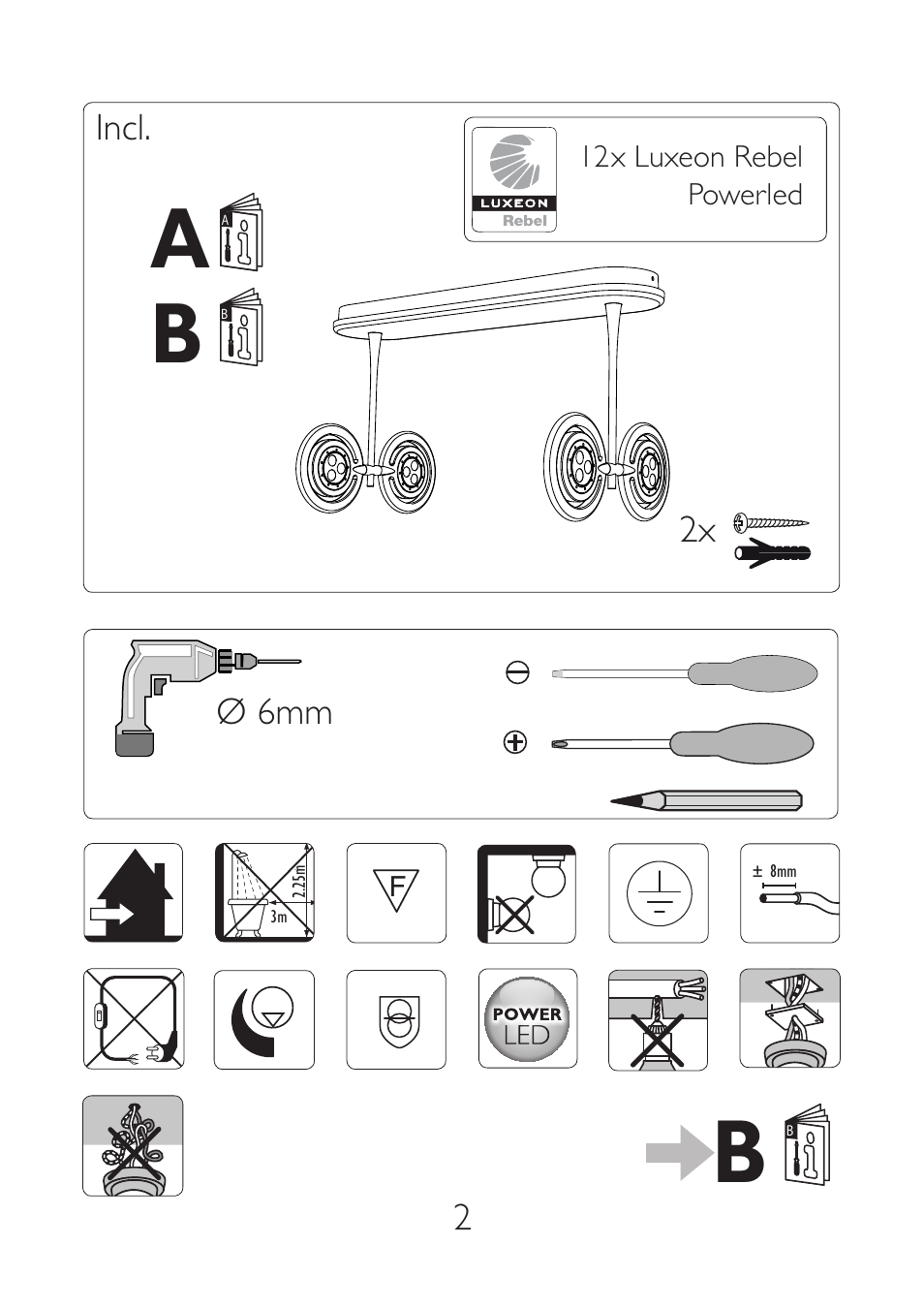 Philips Ledino Foco User Manual | Page 2 / 25