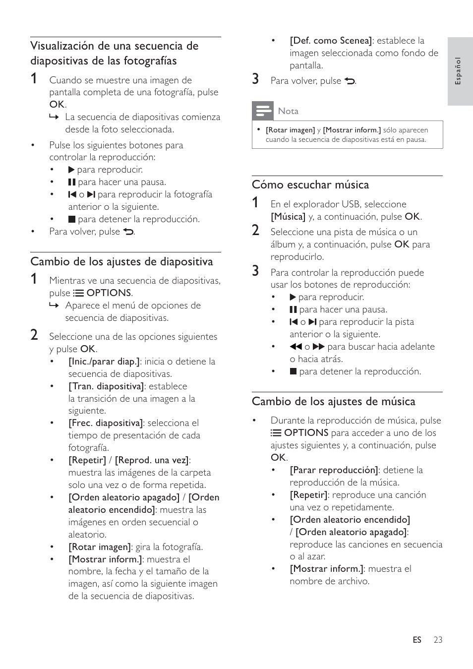 Philips Televisor LCD profesional User Manual | Page 25 / 47