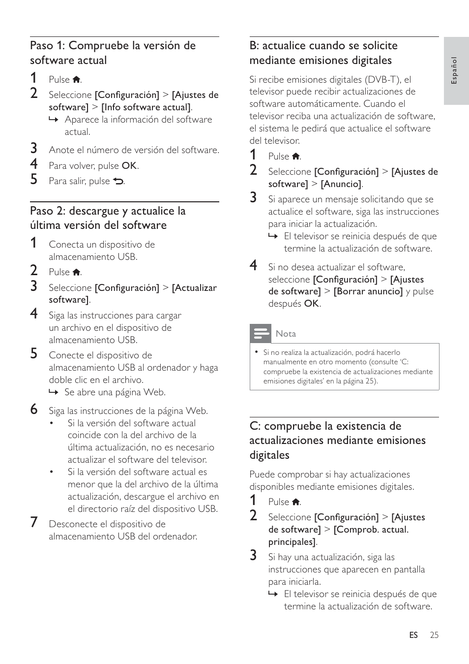 Philips Televisor LCD profesional User Manual | Page 27 / 47