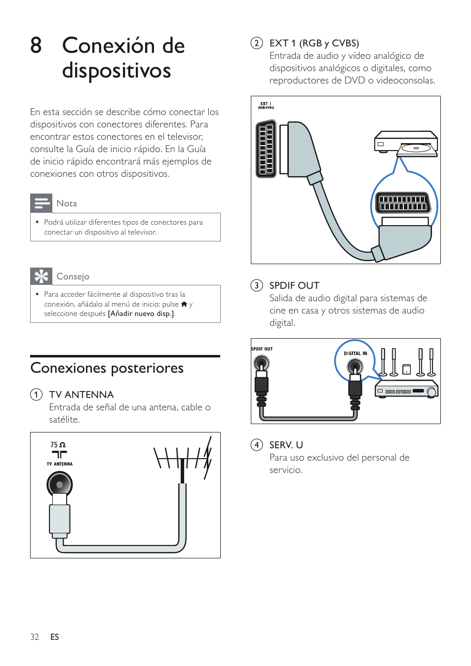 Philips Televisor LCD profesional User Manual | Page 34 / 47