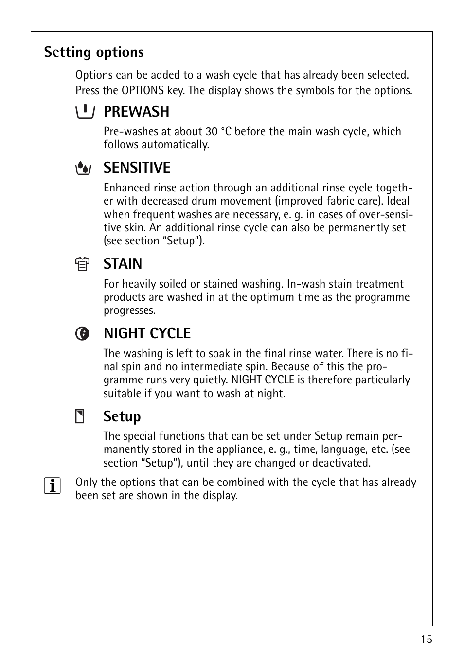 AEG LAVAMAT 86810 User Manual | Page 15 / 48