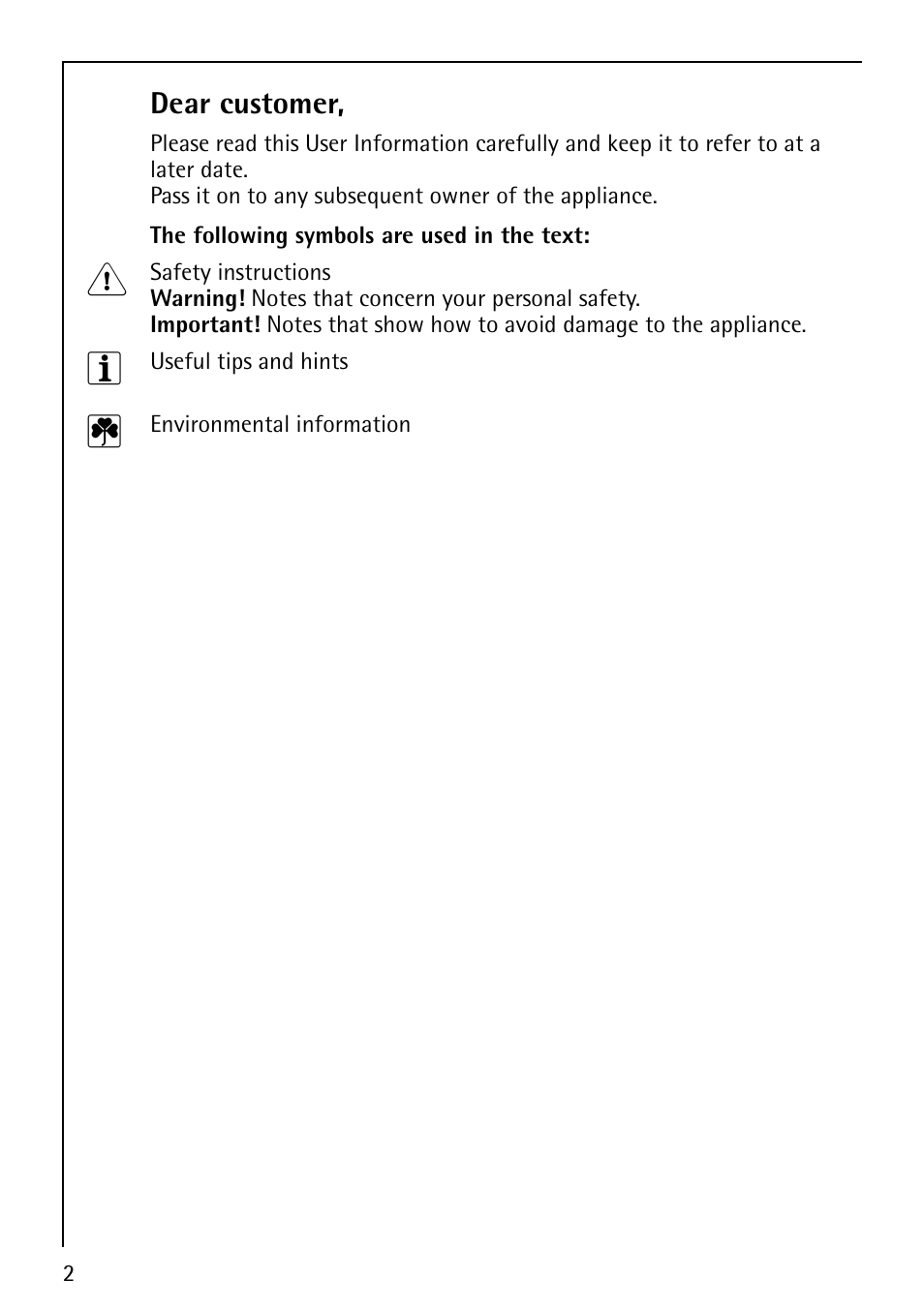 AEG LAVATHERM 59800 User Manual | Page 2 / 36