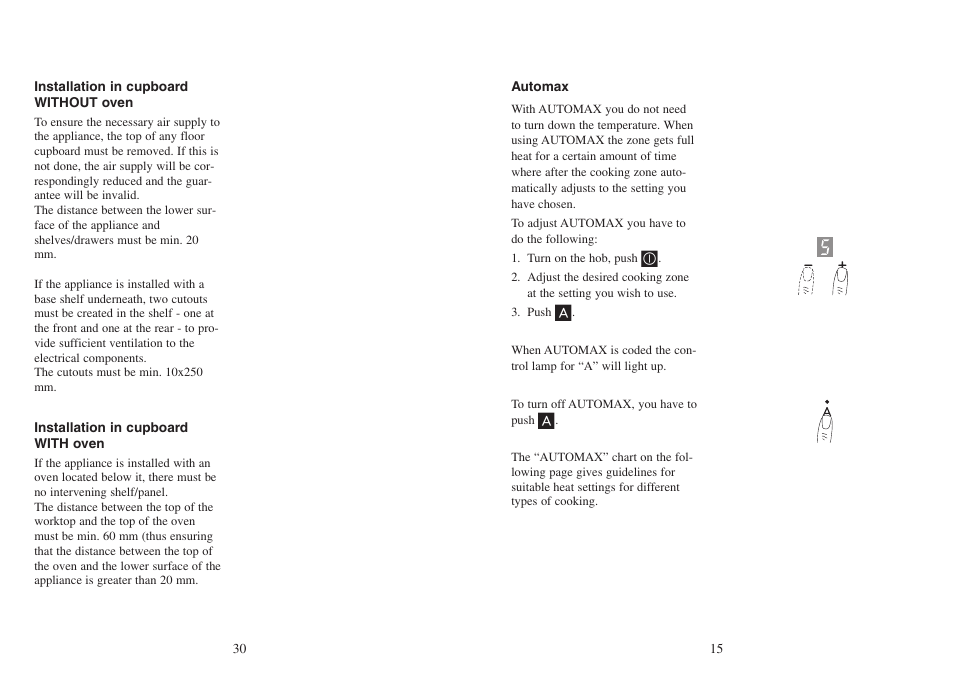 AEG FM 4803K-AN User Manual | Page 15 / 44