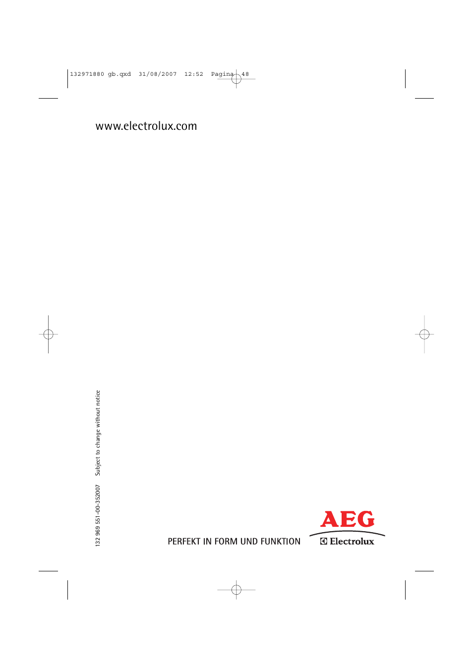 AEG LAVAMAT 72640 User Manual | Page 48 / 48