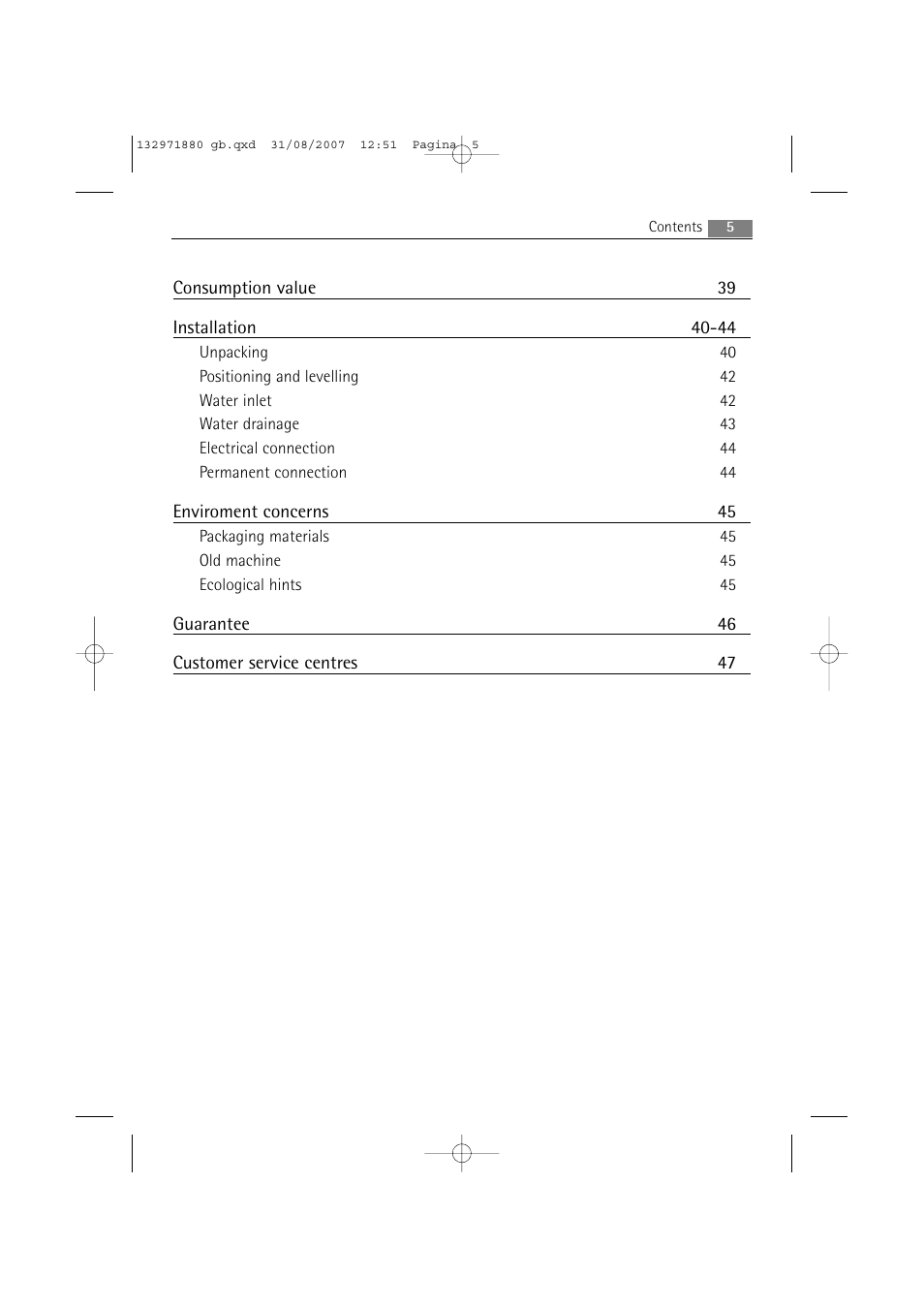 AEG LAVAMAT 72640 User Manual | Page 5 / 48