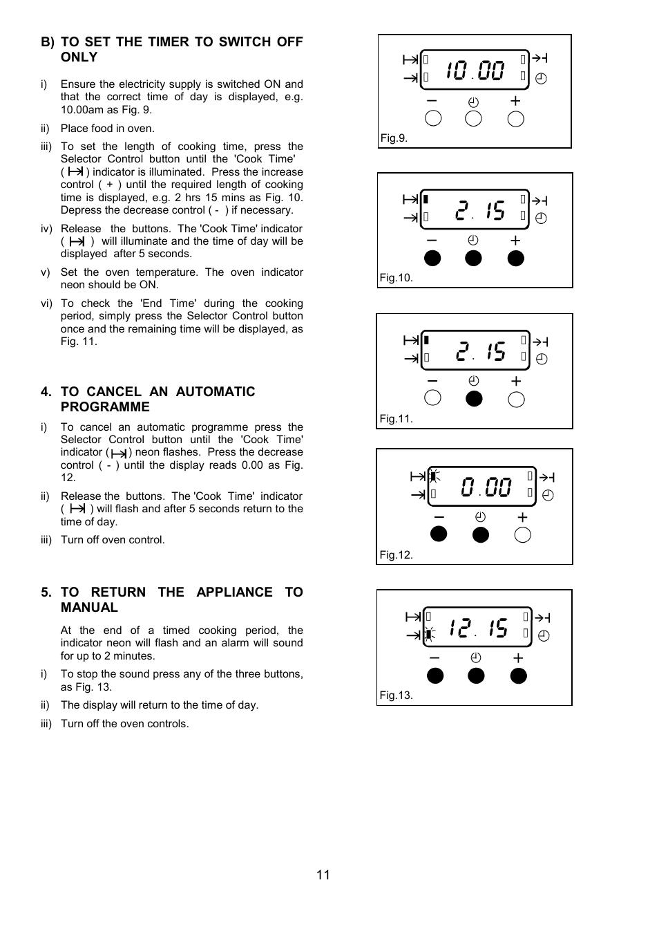 AEG COMPETENCE 3210 BU User Manual | Page 11 / 48