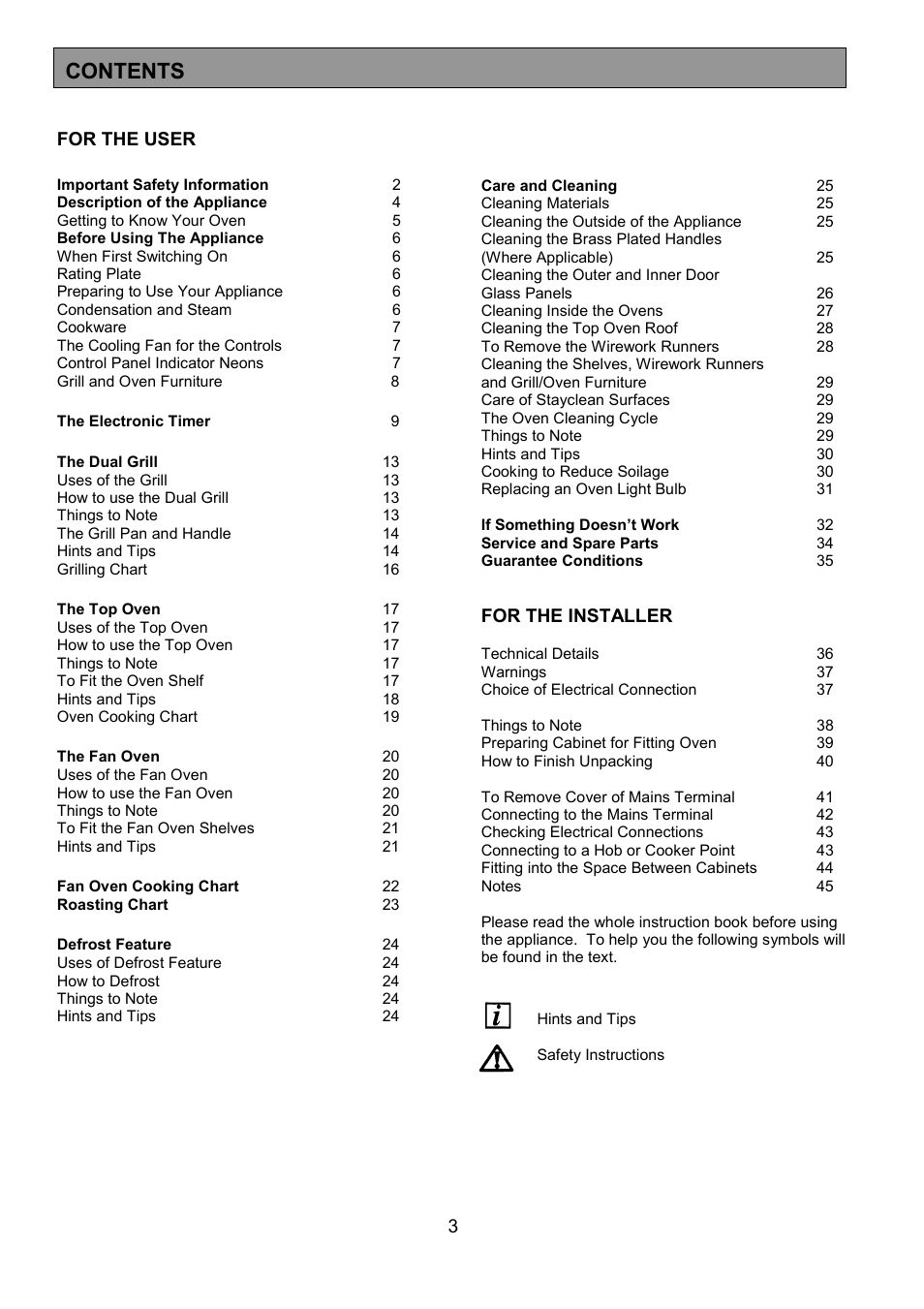 AEG COMPETENCE 3210 BU User Manual | Page 3 / 48