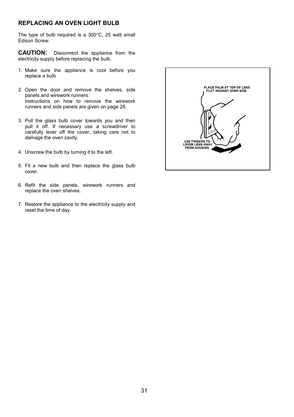 AEG COMPETENCE 3210 BU User Manual | Page 31 / 48