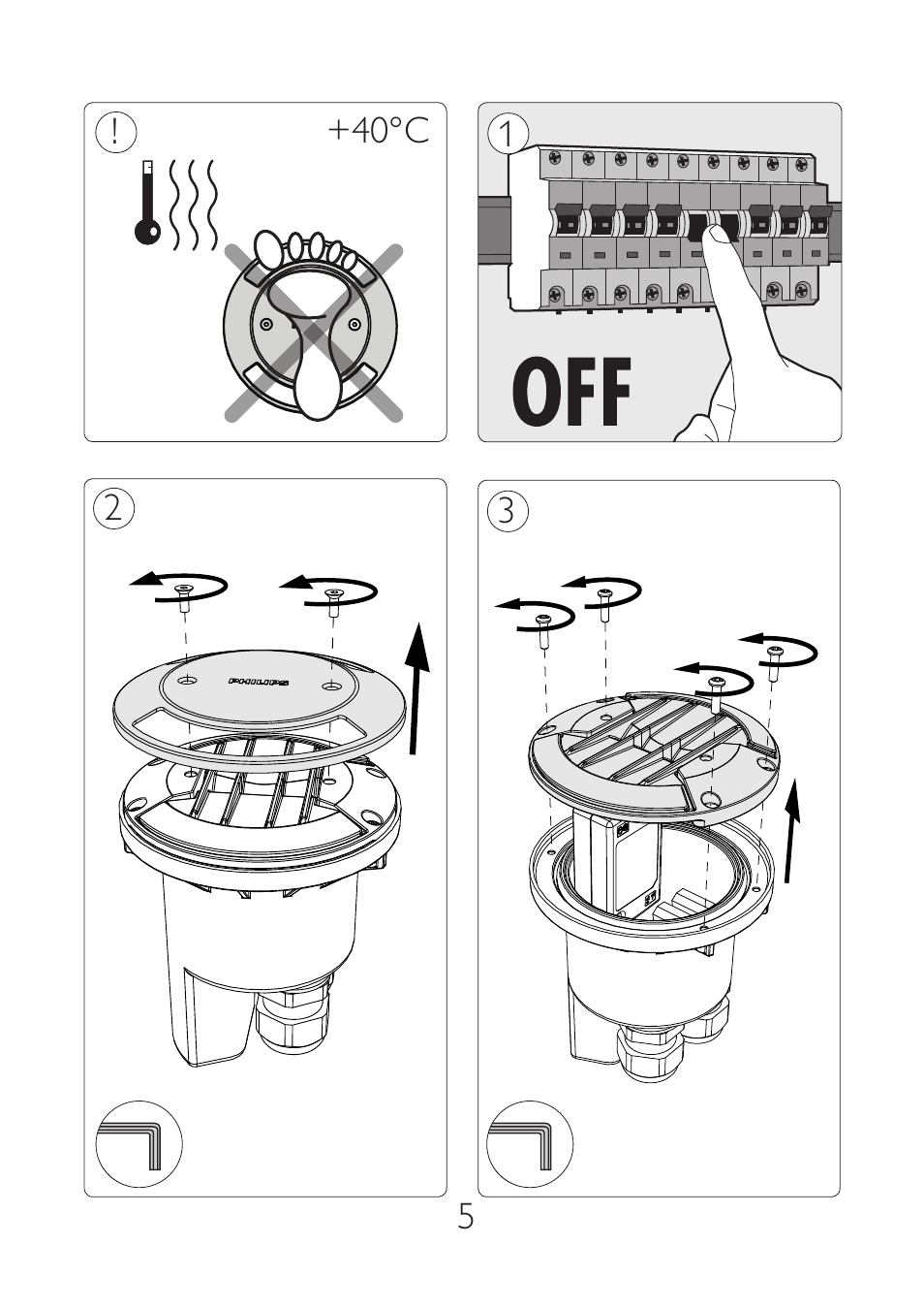 Philips myGarden Foco empotrable User Manual | Page 5 / 12