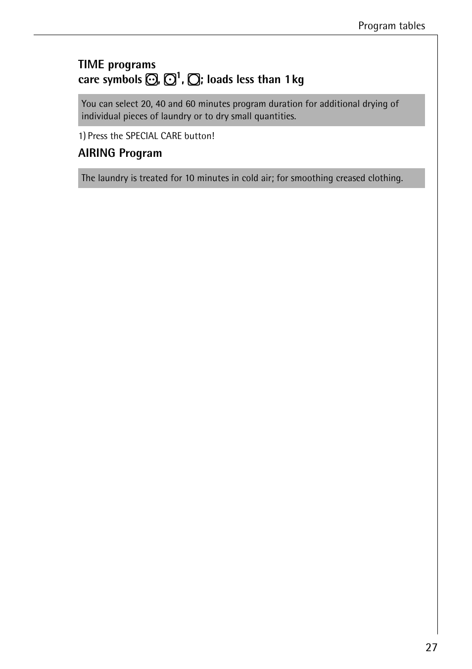 AEG LAVATHERM 35600 User Manual | Page 27 / 40