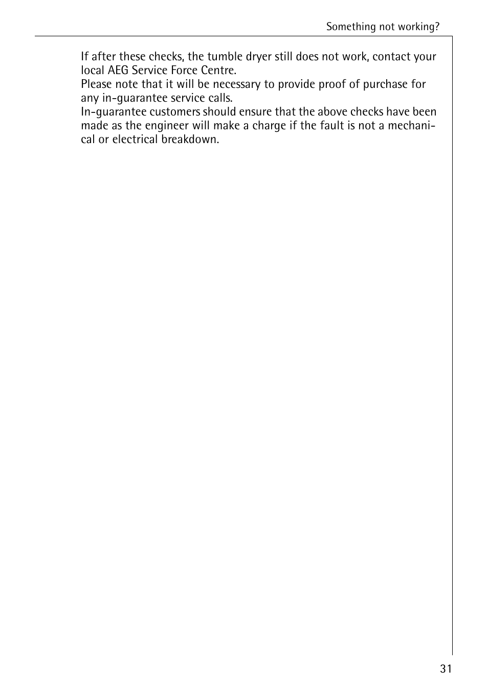 AEG LAVATHERM 35600 User Manual | Page 31 / 40