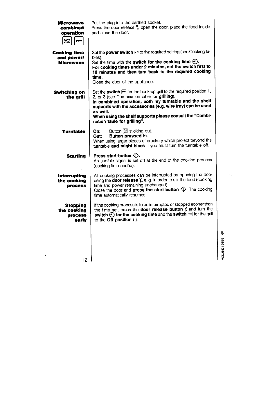AEG MICROMAT DUO 220 User Manual | Page 12 / 29