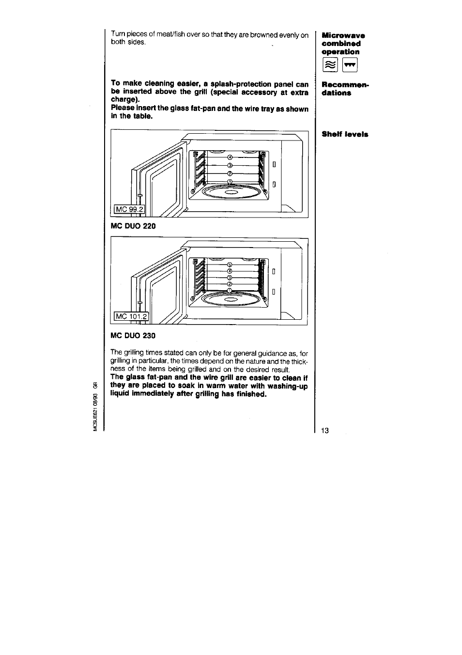 AEG MICROMAT DUO 220 User Manual | Page 13 / 29