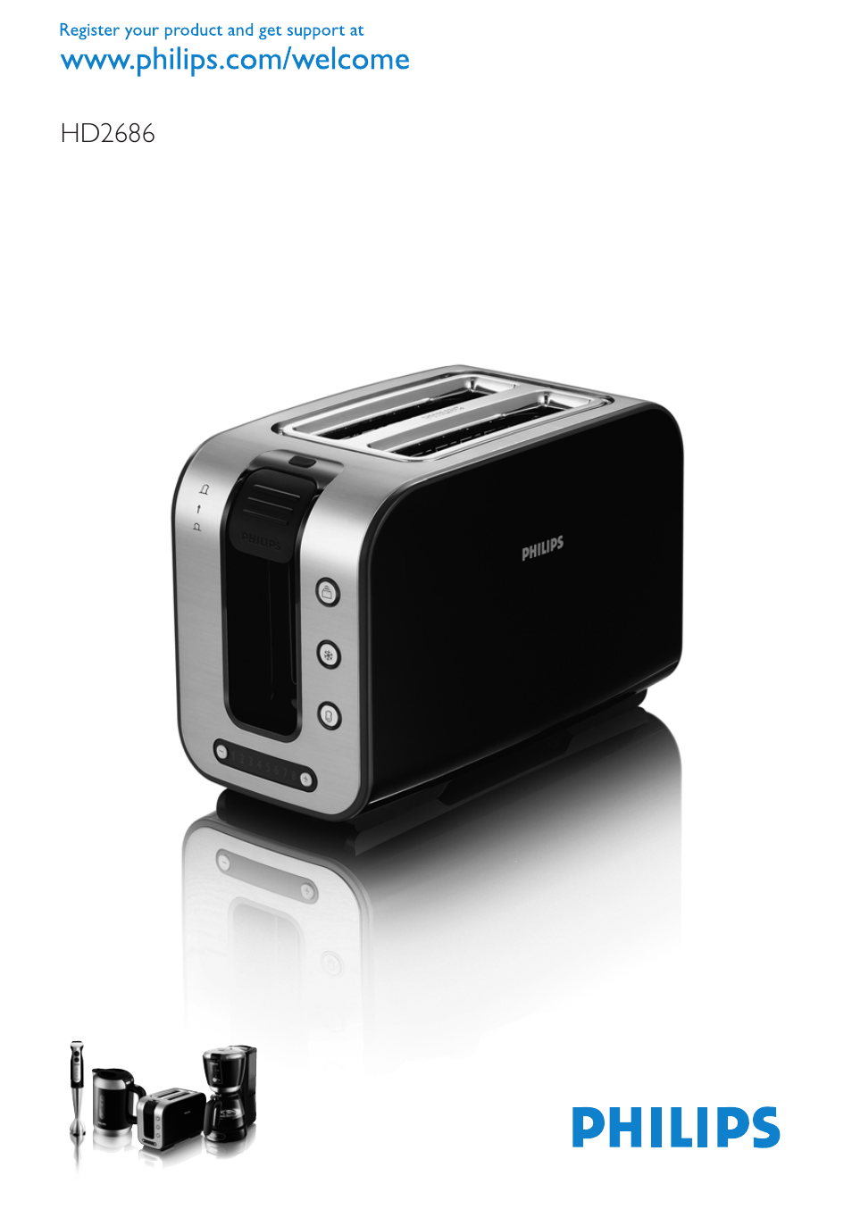 Philips Pure Essentials Collection Tostadora User Manual | 84 pages