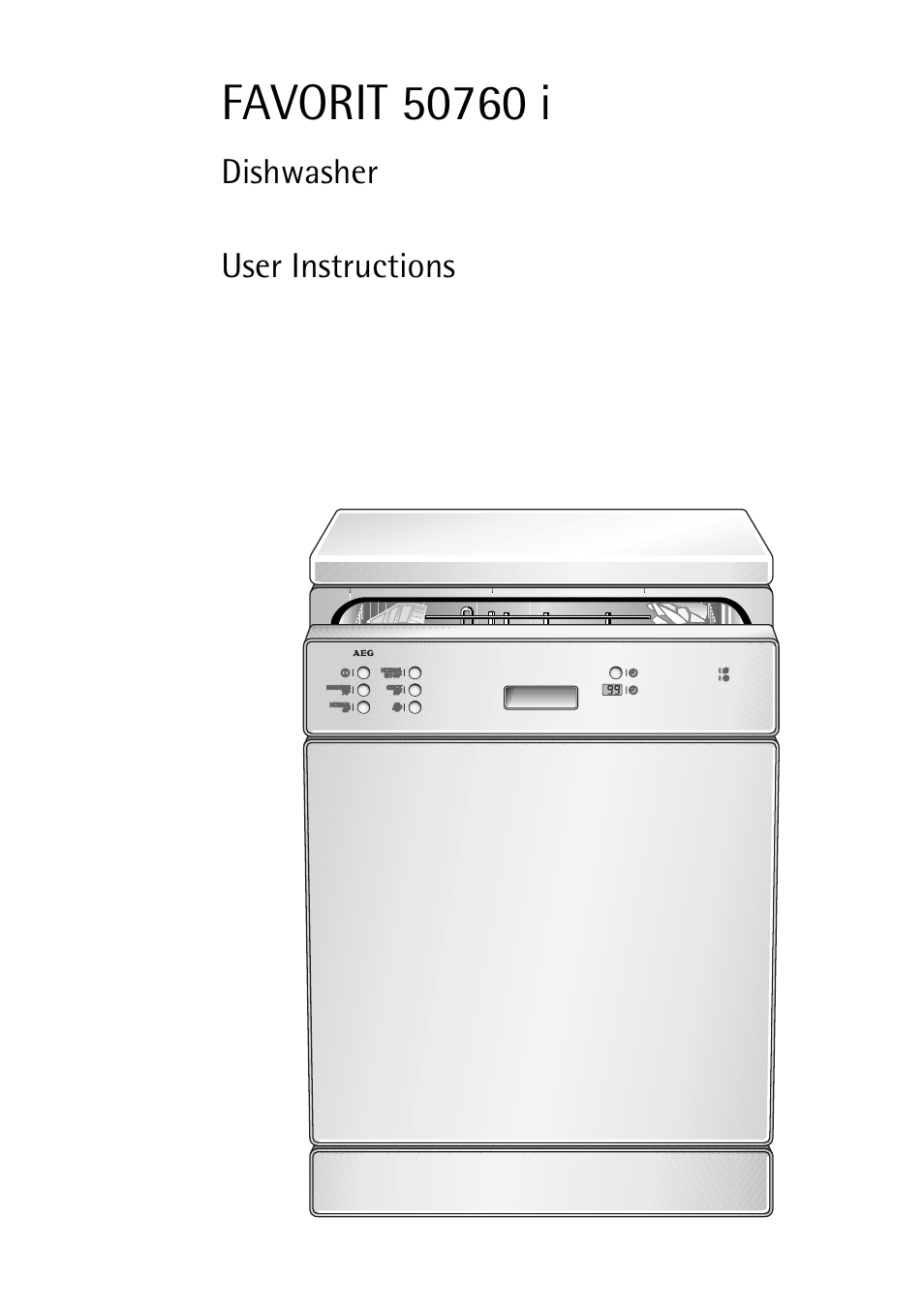 AEG FAVORIT 50760 I User Manual | 44 pages