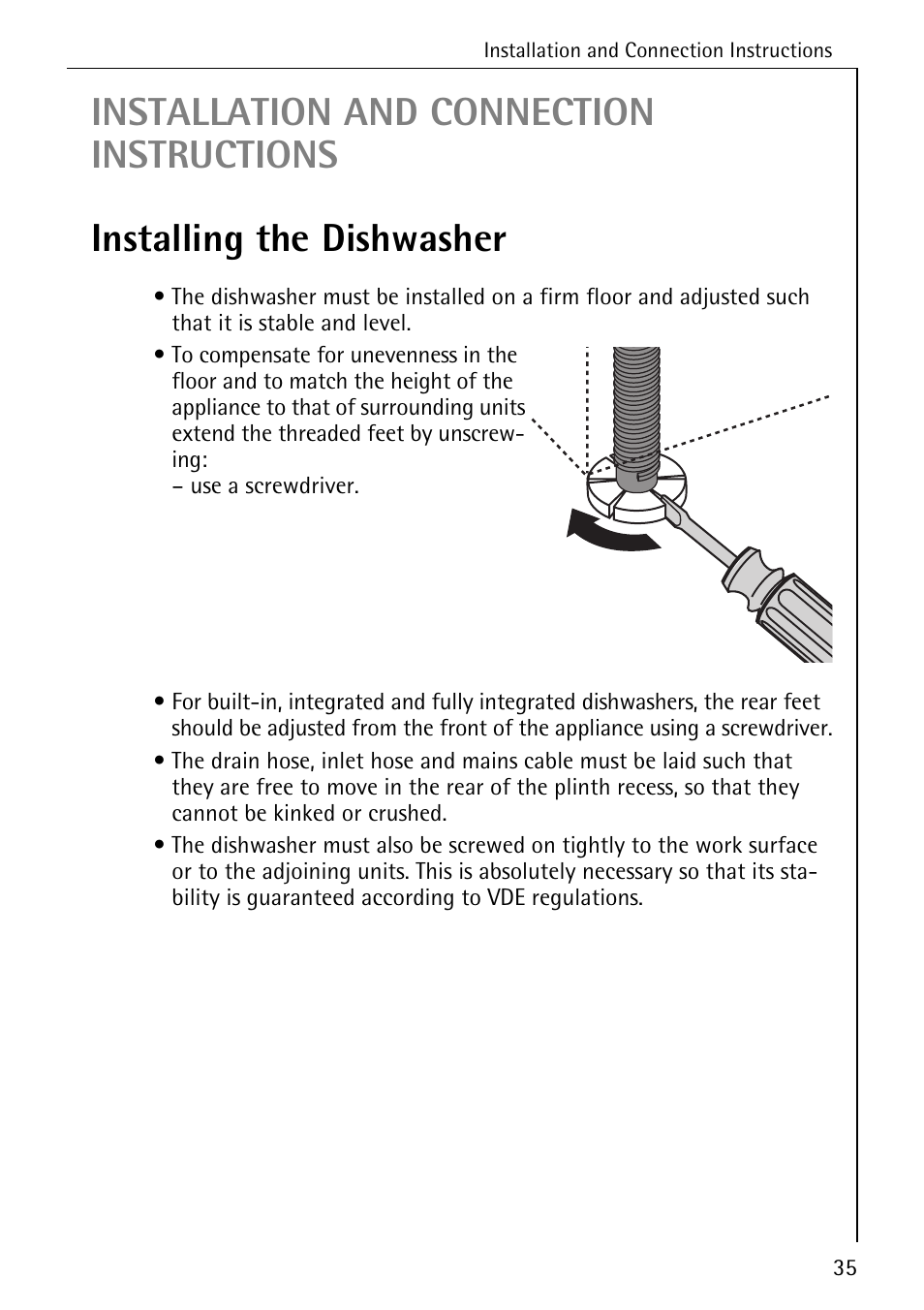 AEG FAVORIT 50760 I User Manual | Page 35 / 44