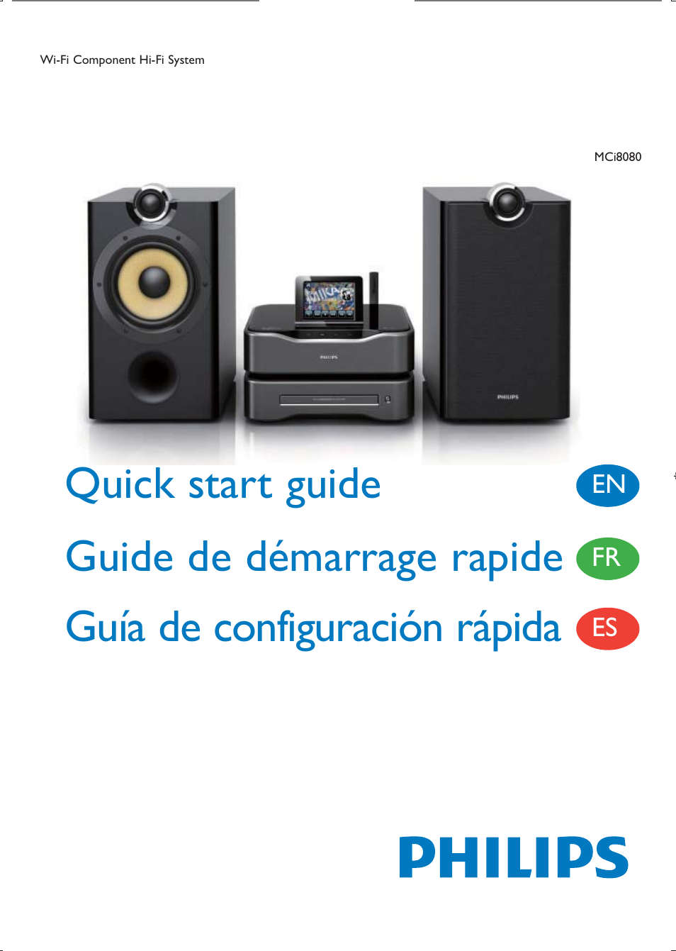 Philips Streamium Sistema Hi-Fi con componentes Wi-Fi User Manual | 28 pages