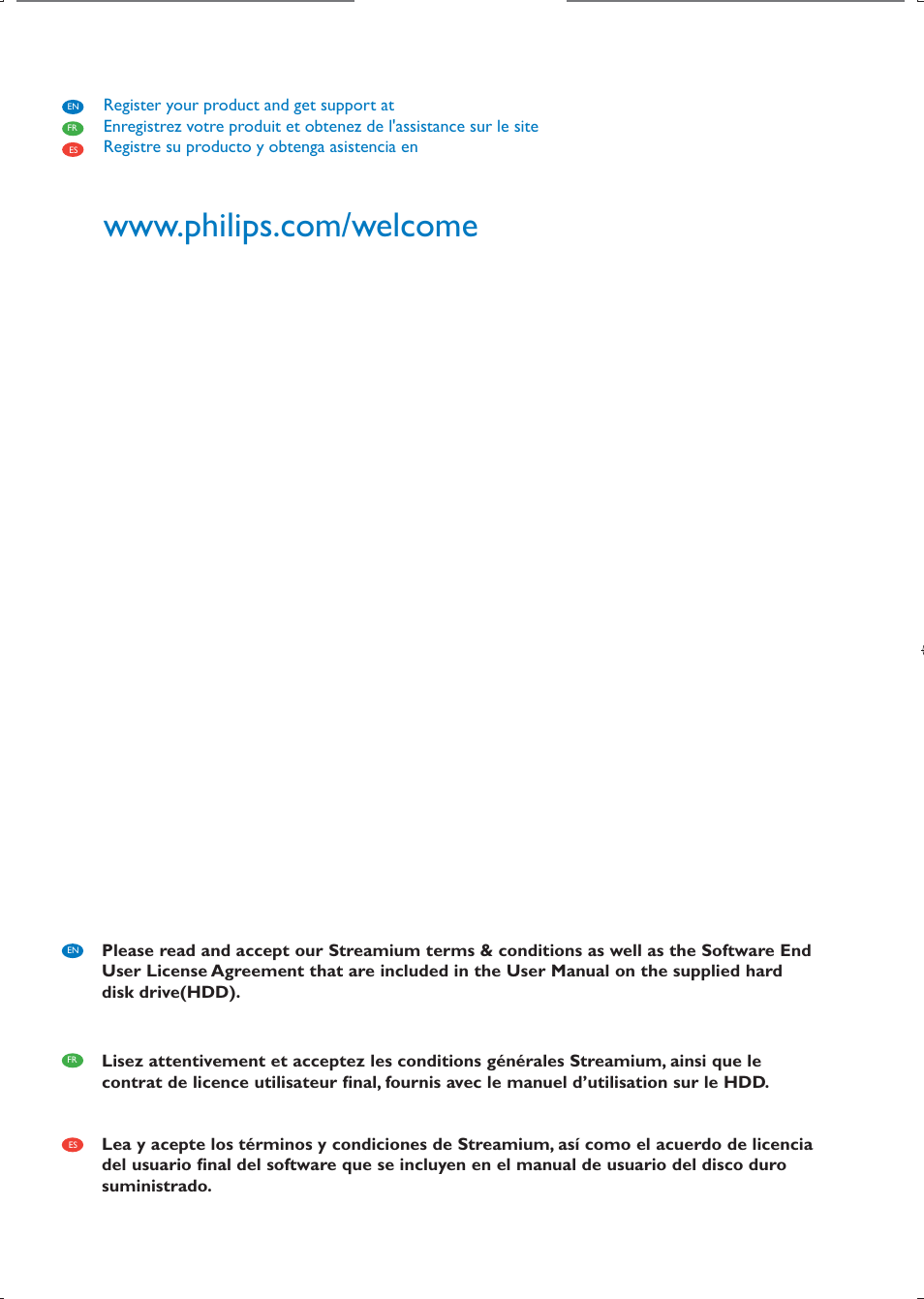 Philips Streamium Sistema Hi-Fi con componentes Wi-Fi User Manual | Page 2 / 28