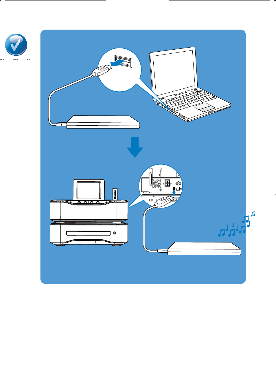 Philips Streamium Sistema Hi-Fi con componentes Wi-Fi User Manual | Page 6 / 28