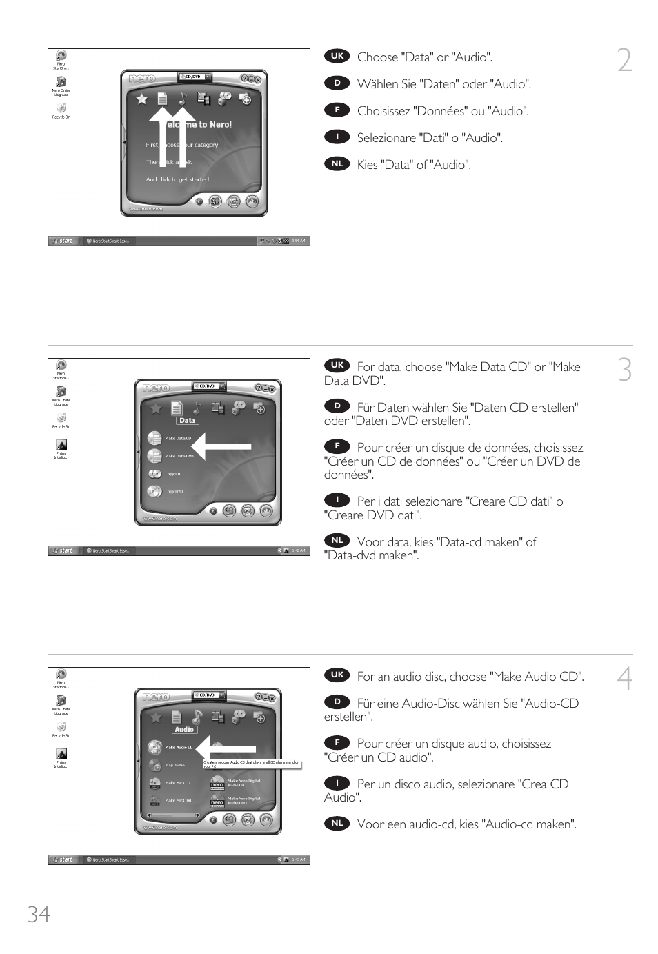 Philips Unidad interna User Manual | Page 34 / 88