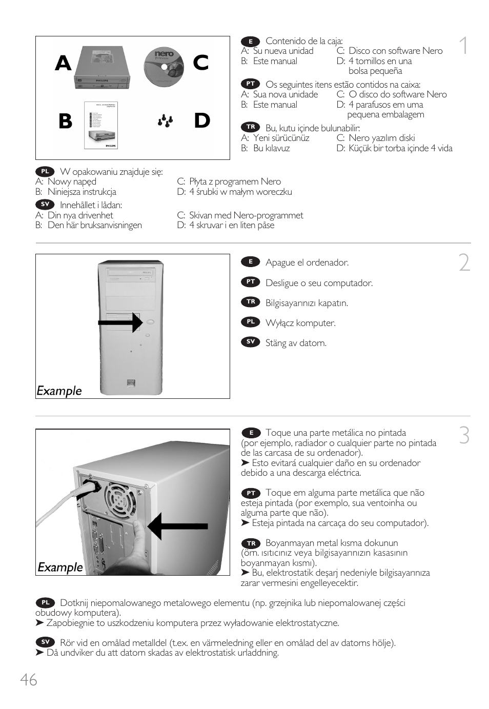 Philips Unidad interna User Manual | Page 46 / 88